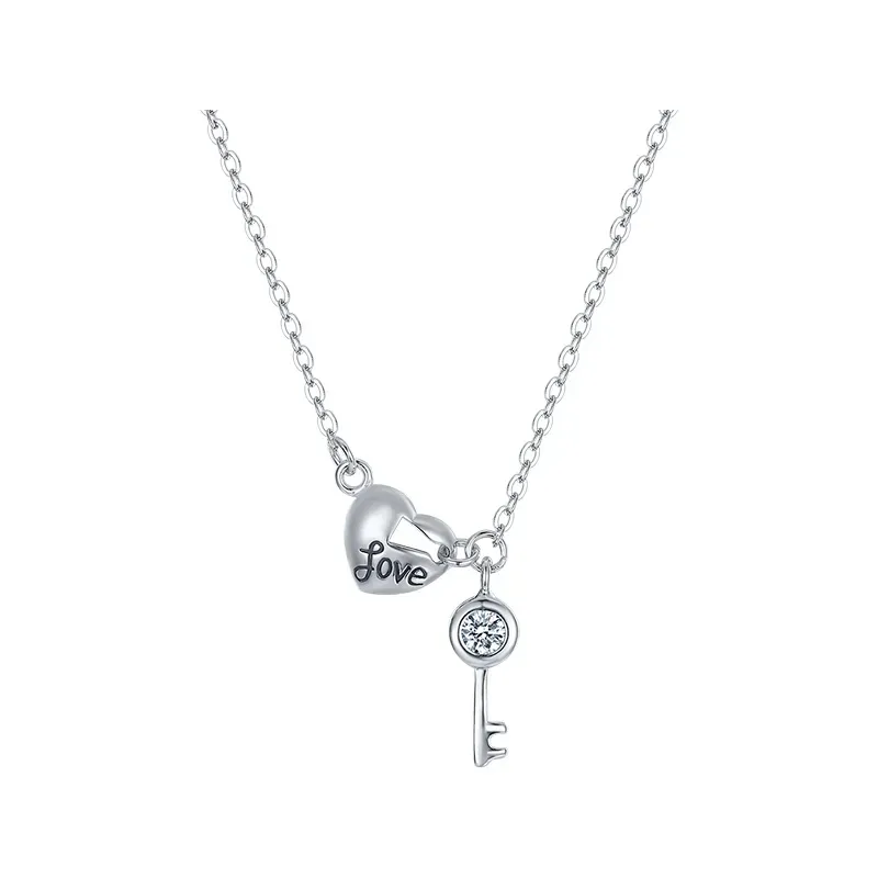 Колье из серебра