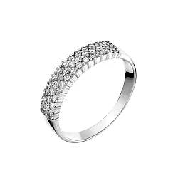 Кольцо Серебро 925, Фианит к1119р Кольцо Серебро 925, Фианит к1119р