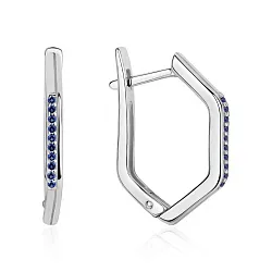 Серьги, Серебро 925, Прочие вставки 2348881892л-80