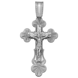 Подвеска крест, Серебро 925 KP 30 Подвеска крест, Серебро 925 KP 30