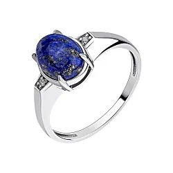 Кольцо Серебро 925, Лазурит 1340471973 Кольцо Серебро 925, Лазурит 1340471973