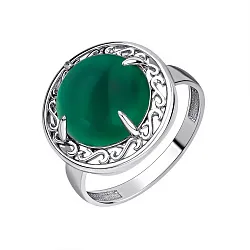 Кольцо Серебро 925, Агат 1340391942-60 Кольцо Серебро 925, Агат 1340391942-60