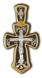 Подвеска крест, Серебро 925 08085