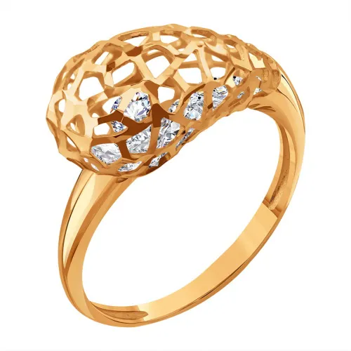 Кольцо Золото 585, Т10761Д358