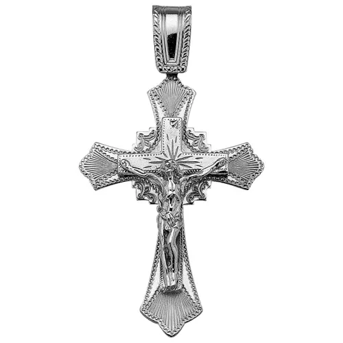 Подвеска крест, Серебро 925, KP 51