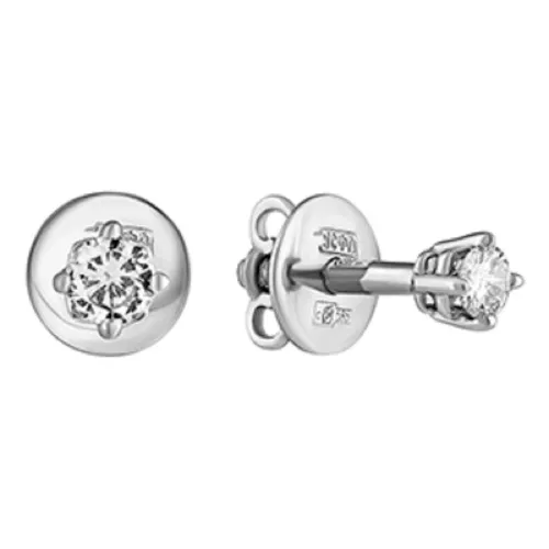 Серьги пусеты-гвоздики, Золото 585, 83-42E61632-F0DD