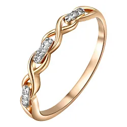 Кольцо Золото 585, Бриллиант 84-41R00923-S0DD