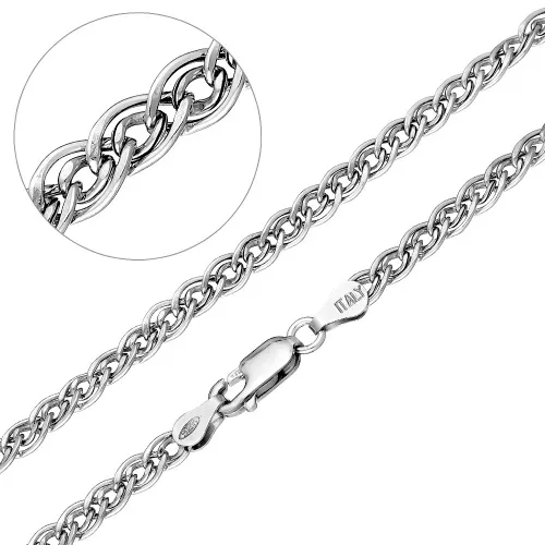 Цепочка Серебро 925, плетение Нонна, НДр 48