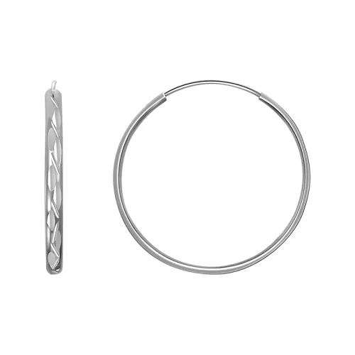 Конго/серьги-кольца,  Серебро 925 , MCY 4-35A