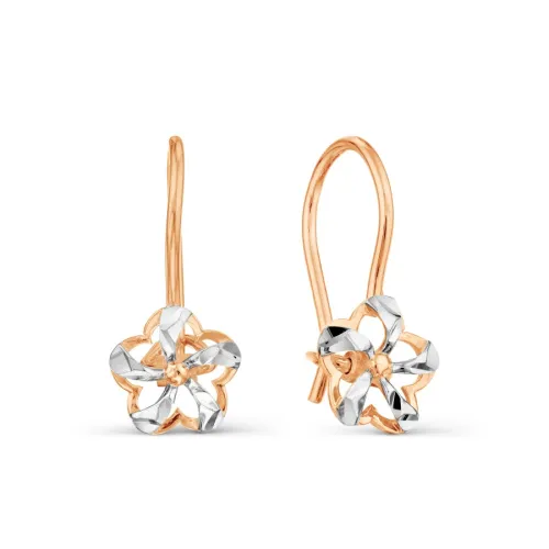 Детские серьги,  Золото 585, Т140629018