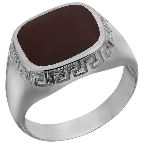 Кольцо мужское (печатка). Серебро 925, SB3R 27