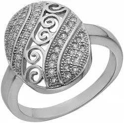 Кольцо Серебро 925, Фианит LLR 146