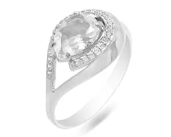 Кольцо Серебро 925, Хрусталь горный 647038 Кольцо Серебро 925, Хрусталь горный 647038