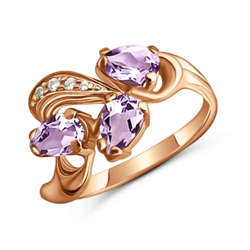 Кольцо Золото 585, К122-8835Ам