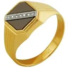 Кольцо мужское (печатка). Золото 585, 159617