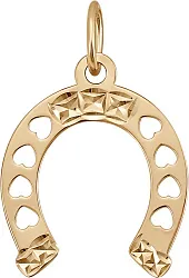 Подвеска фантазийная,  Золото 585 АПШ354-0418