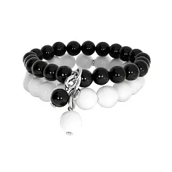 Браслет фантазийный Серебро 925 
 , Агат 4340396165-17-11 Браслет фантазийный Серебро 925 
 , Агат 4340396165-17-11