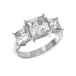 Кольцо Серебро 925, Фианит 1043591-01210