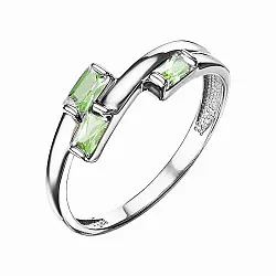 Кольцо Серебро 925, Хризолит К622-5974Хр Кольцо Серебро 925, Хризолит К622-5974Хр