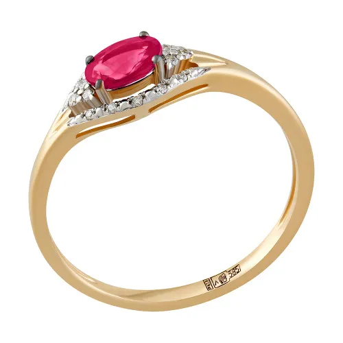 Кольцо Золото 585, 36-41R01315-S0DDRU