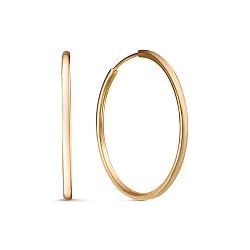 Конго/серьги-кольца,  Золото 585  520104/22