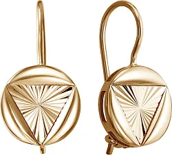 Серьги, Золото 585 Сд3900