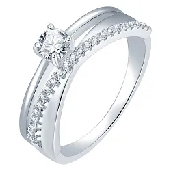 Кольцо Серебро 925, Фианит LLR 580 Кольцо Серебро 925, Фианит LLR 580