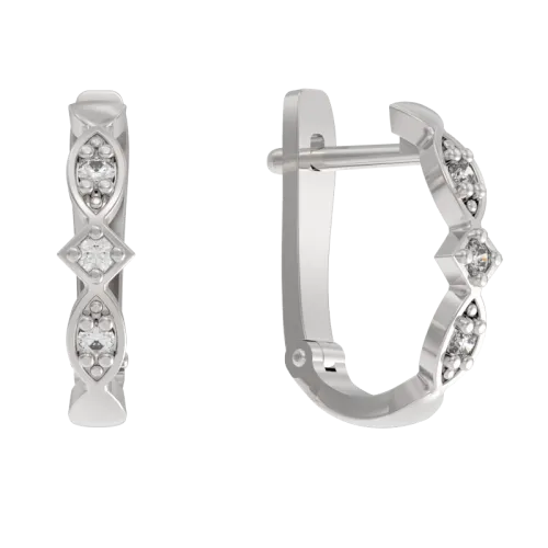 Серьги, Серебро 925, 1041112-01110