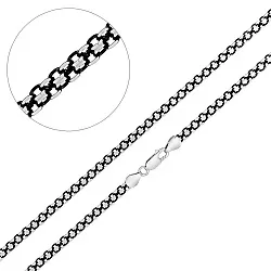 Браслет цепочный Серебро 925   БСКм 50/ Браслет цепочный Серебро 925   БСКм 50/