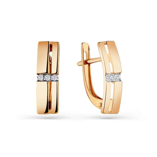 Серьги, Золото 585, 002-0651-0001-011