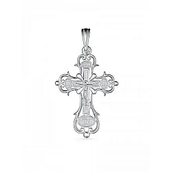 Подвеска крест, Серебро 925 ПД-1-323р