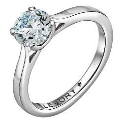 Помолвочное кольцо,  Золото 585, Бриллиант 83-42R00067-F9WD