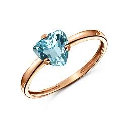 Кольцо Золото 585, Топаз К120-8841Т