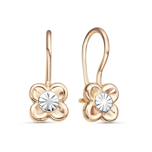 Детские серьги,  Золото 585, 2616910 1 1