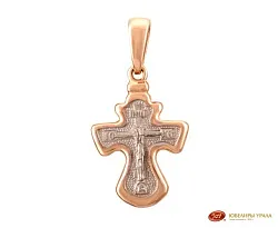 Подвеска крест, Золото 585 1205077E00   