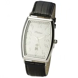 Часы,  Серебро 925, черный КЗМ 54000.111