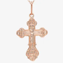 Подвеска крест, Золото 585 326000 1 10 Подвеска крест, Золото 585 326000 1 10