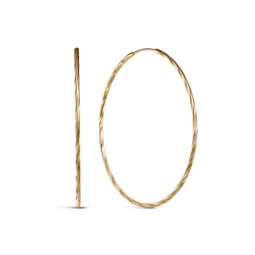 Конго/серьги-кольца,  Золото 585 , 520120/35