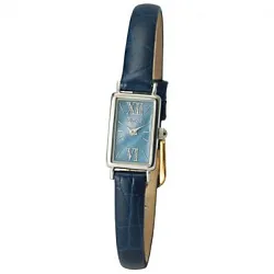 Часы,  Серебро 925, синий КЗМ 200200.832