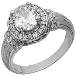 Кольцо Серебро 925, Фианит LLR 196 Кольцо Серебро 925, Фианит LLR 196