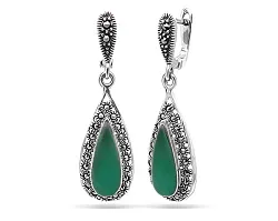 Серьги, Серебро 925, Марказит 633316