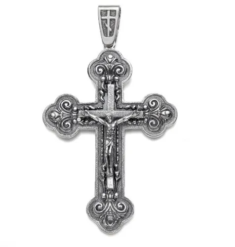 Подвеска крест, Серебро 925, 41