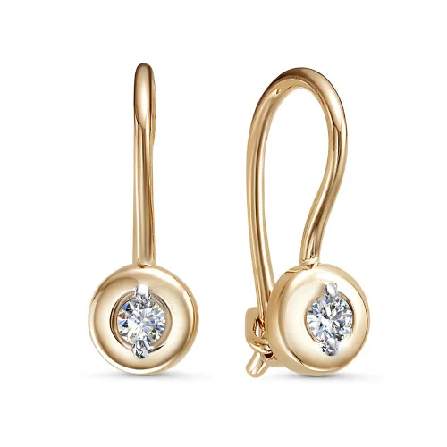 Детские серьги,  Золото 585, 2476507 1 1 1