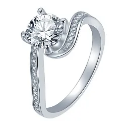 Кольцо Серебро 925, Фианит LLR 596 Кольцо Серебро 925, Фианит LLR 596