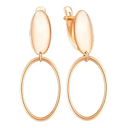 Серьги, Золото 585 02-8341 Серьги, Золото 585 02-8341