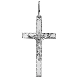 Подвеска крест, Серебро 925 KP 26 Подвеска крест, Серебро 925 KP 26