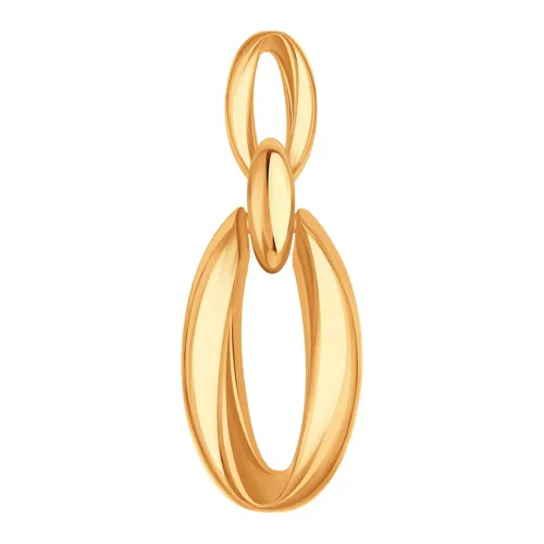 Подвеска фантазийная,  Золото 585, Т100036101