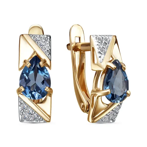 Серьги, Золото 585, 2473408 1 2 1