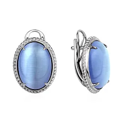 Серьги, Серебро 925, Прочие вставки 2340266380-70 Серьги, Серебро 925, Прочие вставки 2340266380-70
