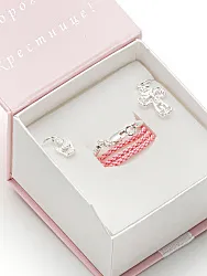  Набор для крещения девочки,  Серебро 925 КР-002 Д